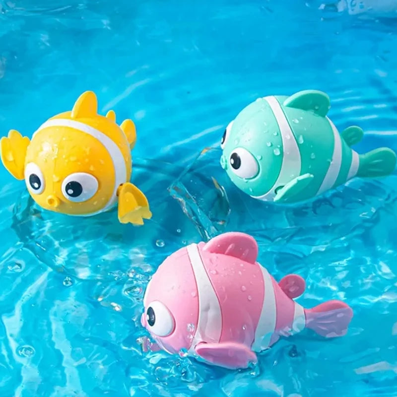 Floating Clown Fish Bath Toy for Toddlers