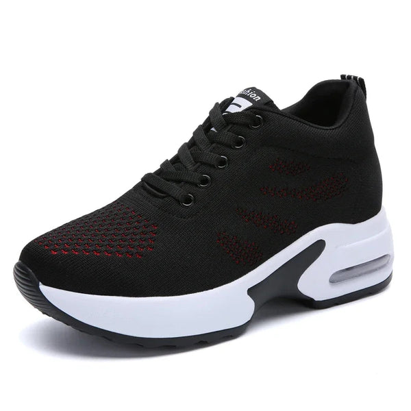 Fashion Cushioning Plattorm Height Increase Shoes Women Baskets Sport Casual Sneakers Ladies Non-slip High Quality Jogging Shoes 24 Hour Sport