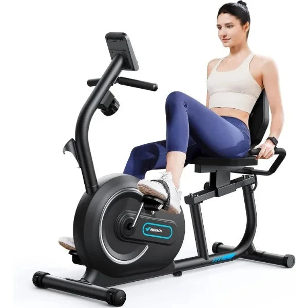 Personalized Workouts: Recumbent Bike with Exclusive App
