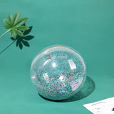40/60cm Inflatable Glitter Beach Ball Perfect for Summer Pool Parties!pools & water activities24 Hour Sport