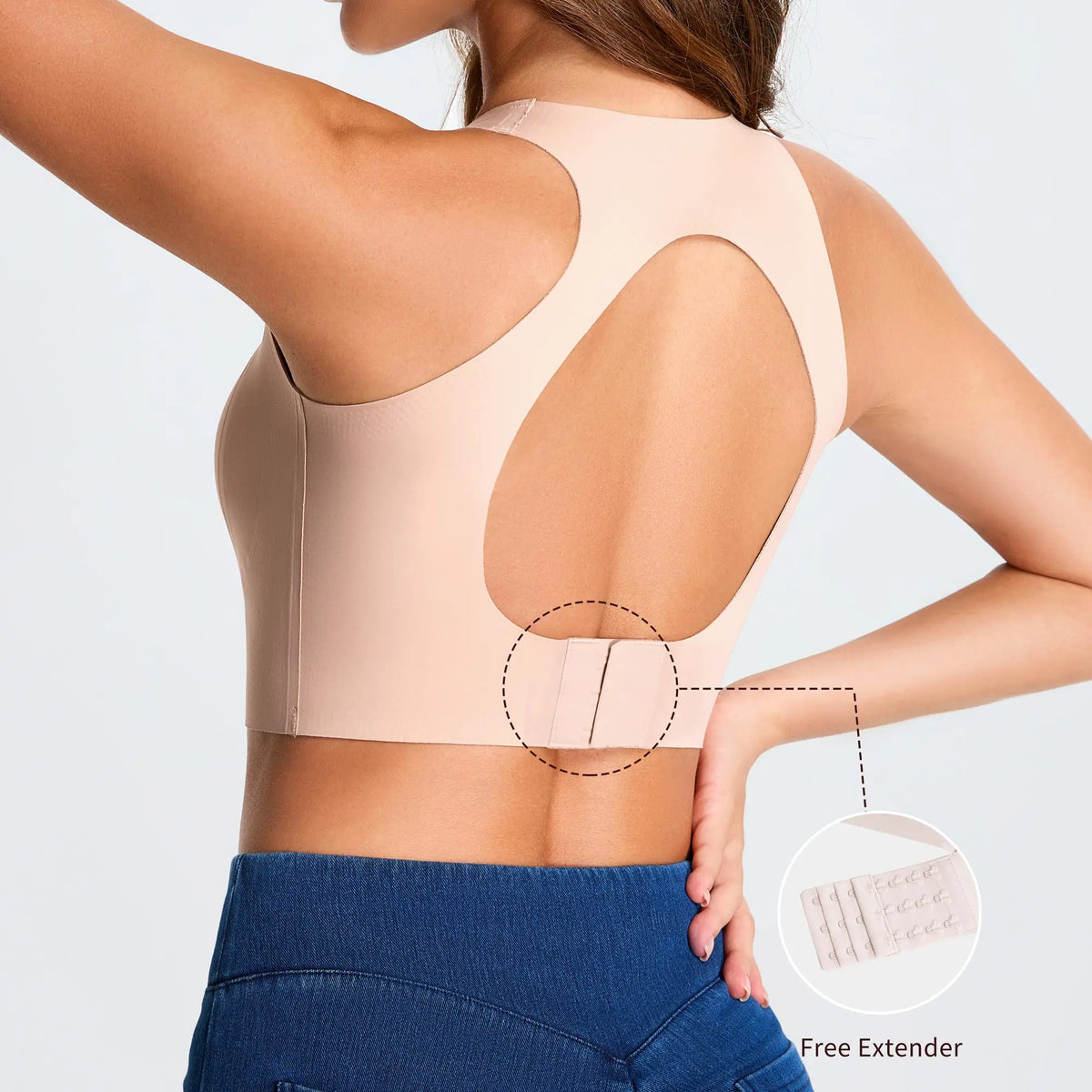 Seamless Wireless Padded Low Impact Sports Bra