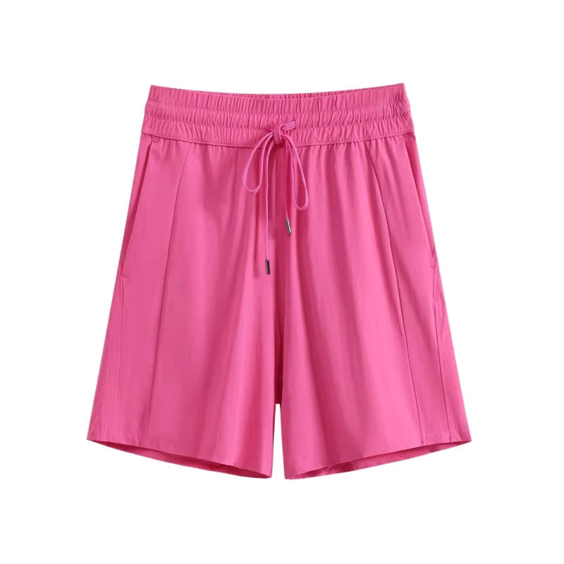  Rose Red Shorts