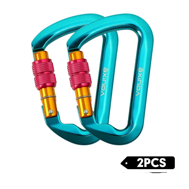 High-Strength Aluminum Carabiner: Perfect for Outdoor EnthusiastsSafety Accessories24 Hour Sport