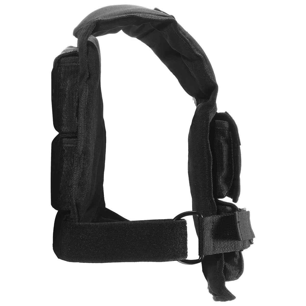 Adjustable Weighted Vest with Reflective Stripe & Iron Weights