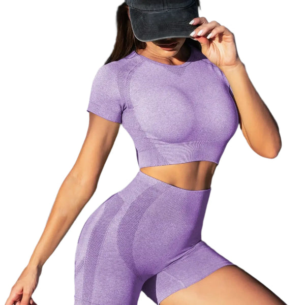 Women's High-Waisted Yoga Set
