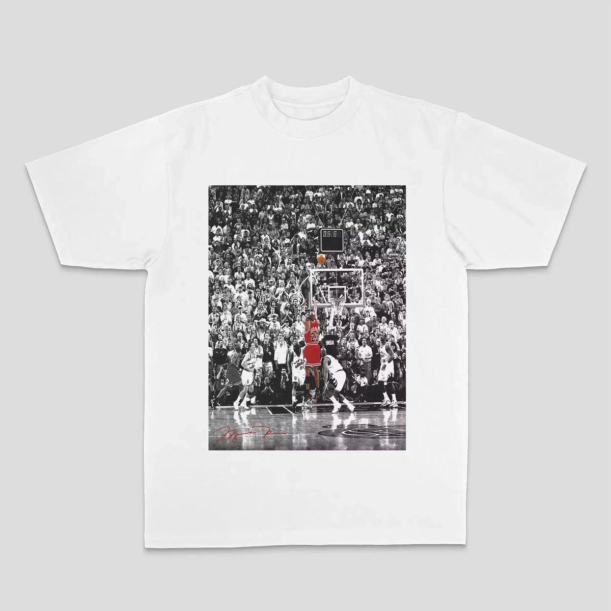 Michael Jordan Loose-Fit Summer Cotton Tee