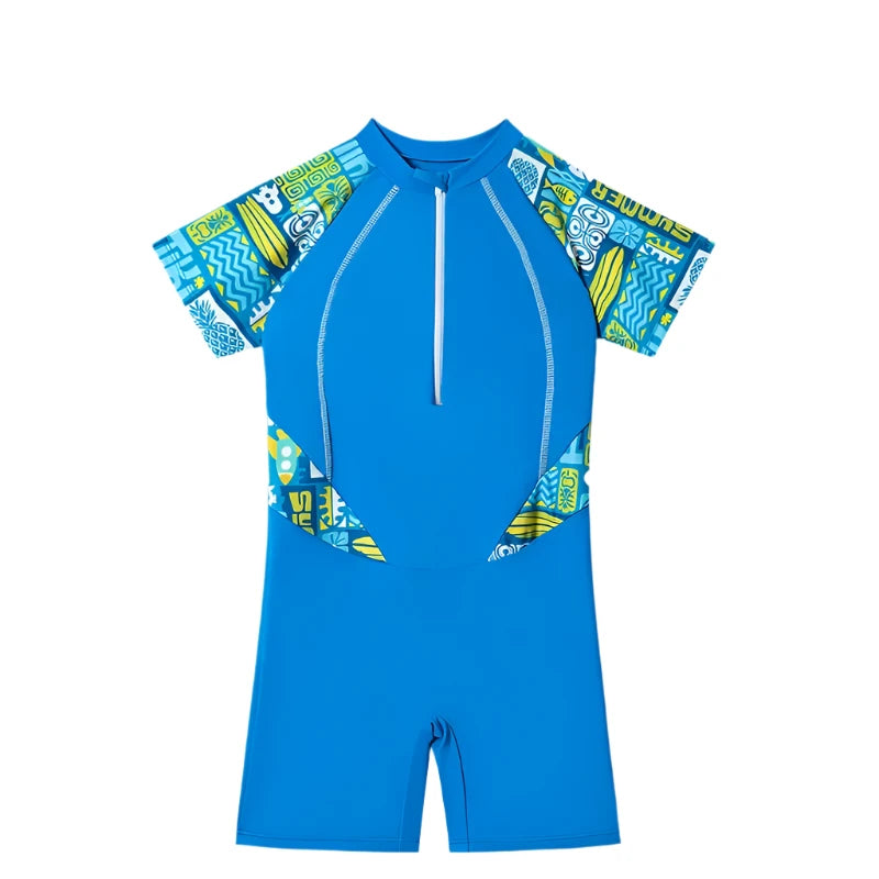 Medium-Large Boys' One-Piece Swimsuit
