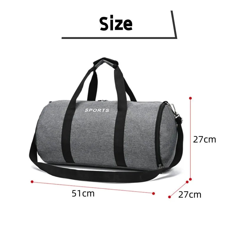 Multifunctional Travel Duffel with Shoe Storage