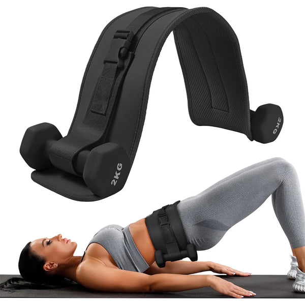 Widen & Thickened Hip Thrust Belt for Dumbbells & Plates