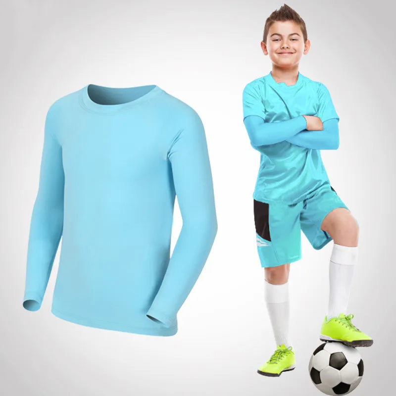 Kids' Compression Running Shirts