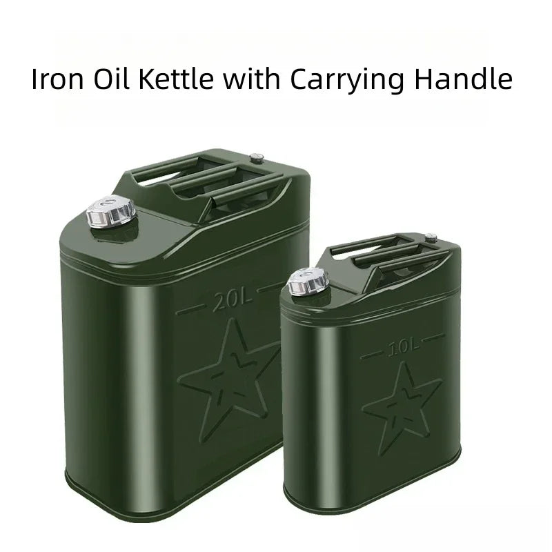 Heavy-Duty Gas Can for Vehicles