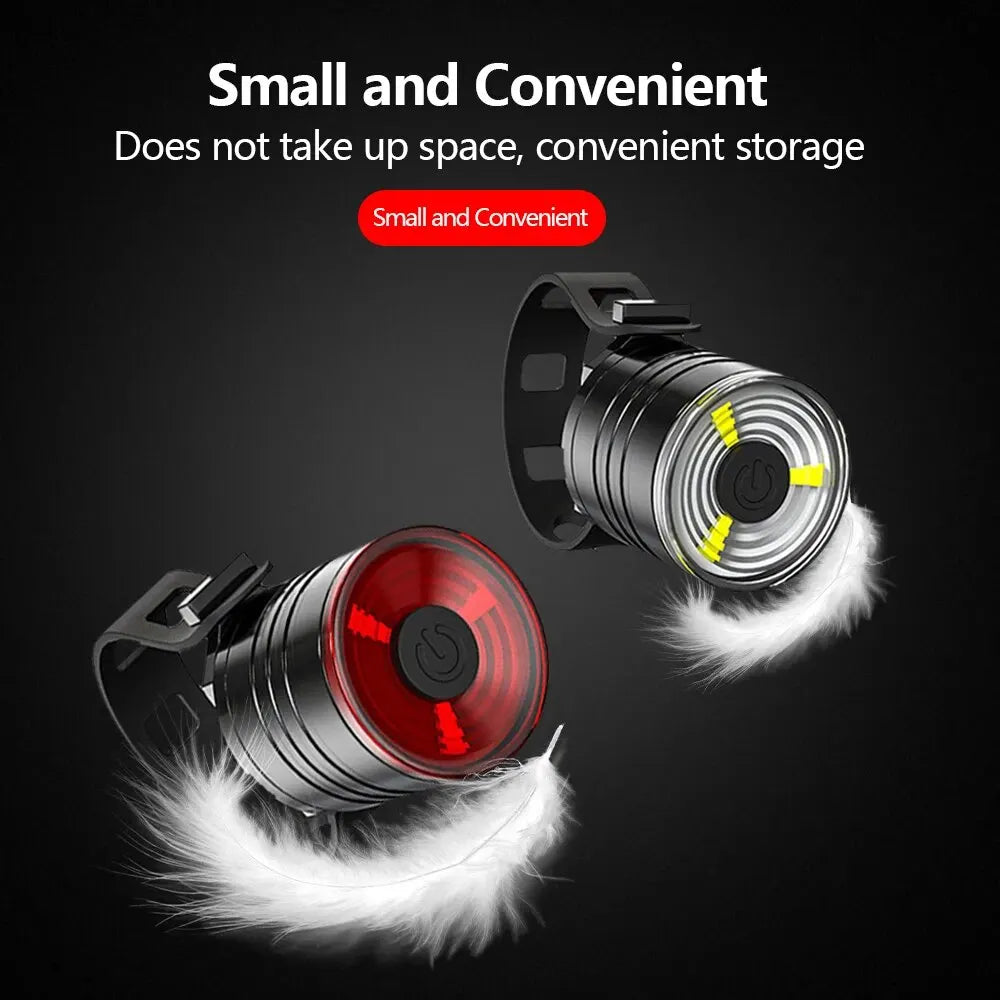 LED Bicycle Rear Light Waterproof 3 Lighting Modes