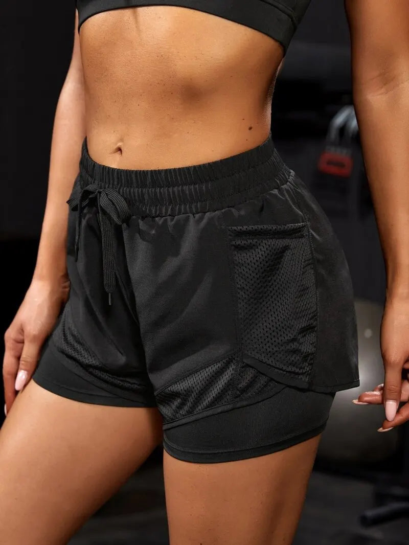 Breathable, Stretchy Workout Shorts for Women