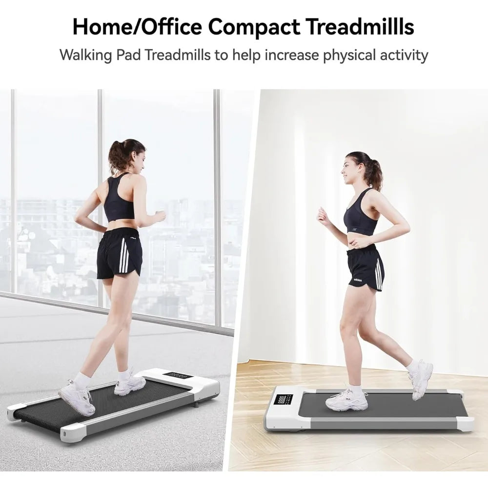 Portable 2-in-1 Walking Pad for Home Workouts