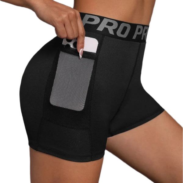 High-Waisted Women's Squat-Proof Yoga Shorts






