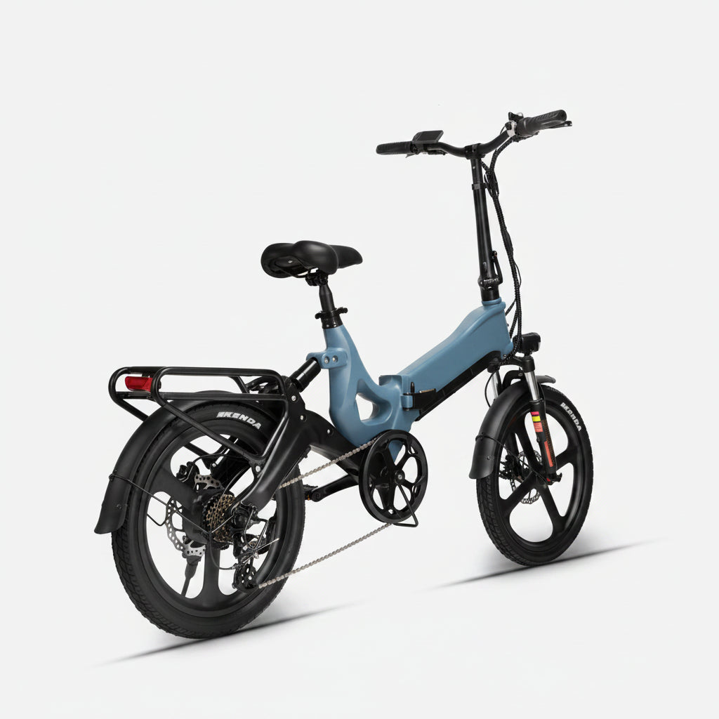 Adult Folding Fat Tire Electric City Bike Versatile & Portable