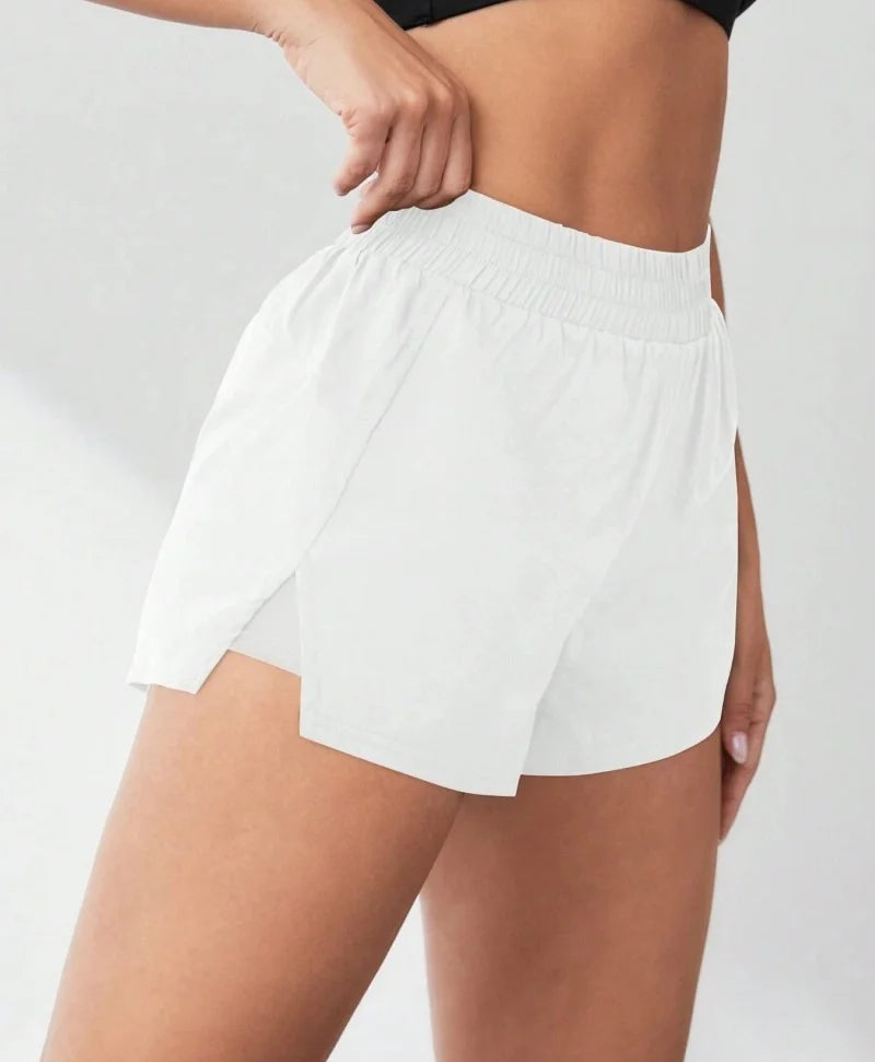 Quick-Dry 2-in-1 Running & Gym Shorts for Women