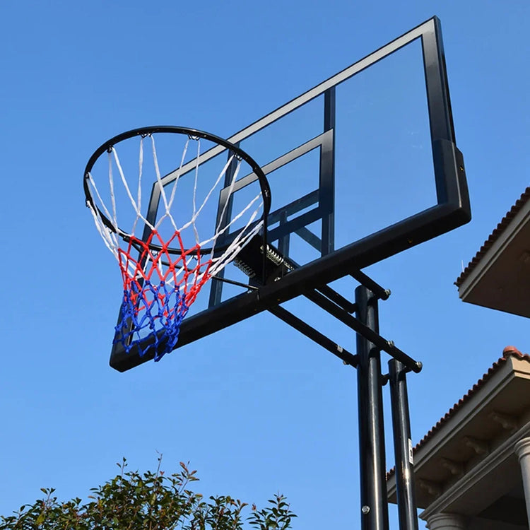 Portable Outdoor 8-10ft Basketball Stand Height Adjustable Removable Basketball Hoop24 Hour Sport
