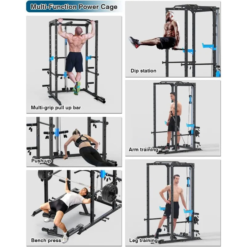 All-in-One Power Rack: The Complete Home Gym Experience