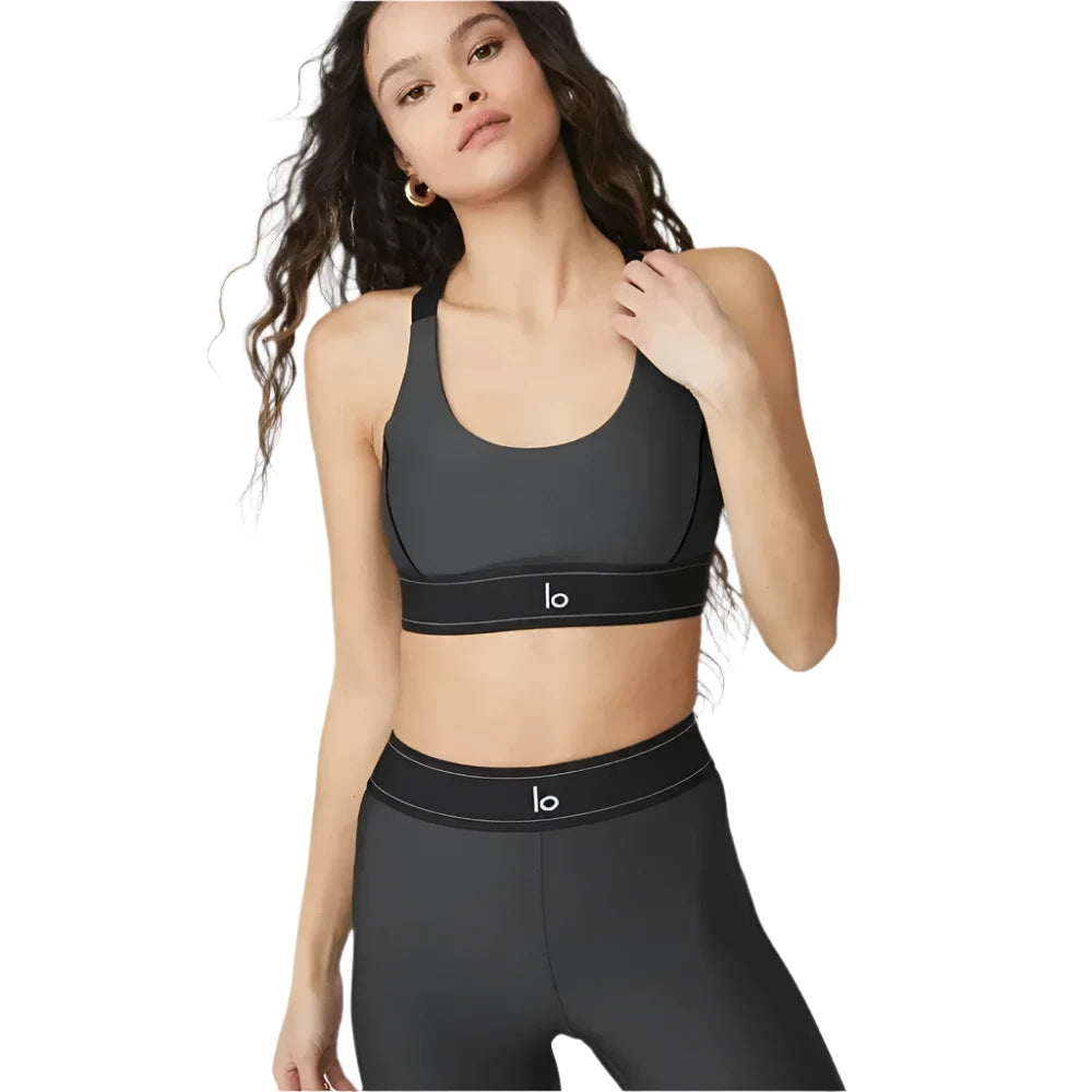 LO Sports: Breathable & Supportive Yoga Set
