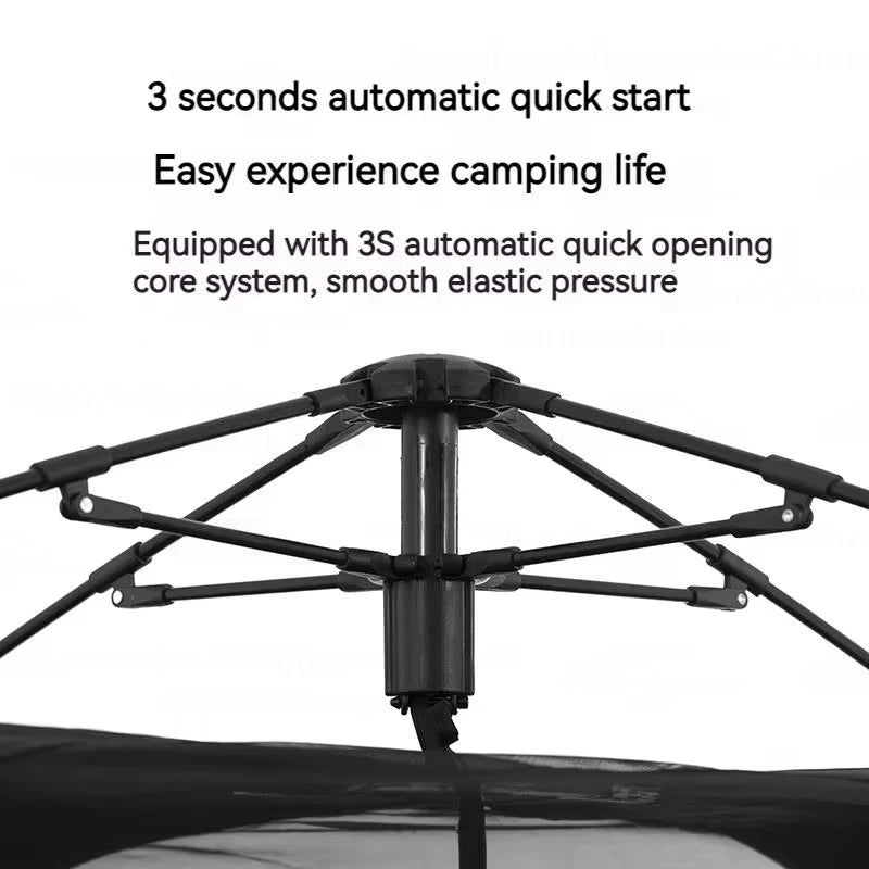 Waterproof, Two-Door Camping Tent