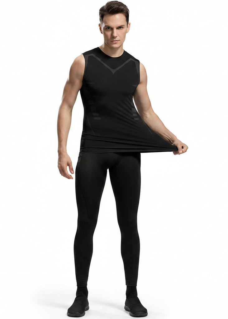Men’s Breathable Ice Silk Shapewear Vest