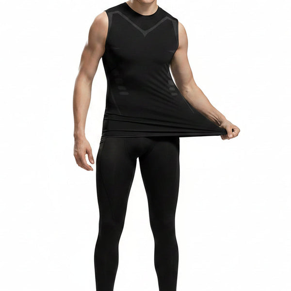 Men’s Breathable Ice Silk Shapewear Vest