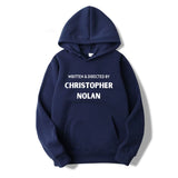 Written And Directed By Christopher Nolan hoodies Mens Women'sMen's Jackets & Hoodies24 Hour Sport