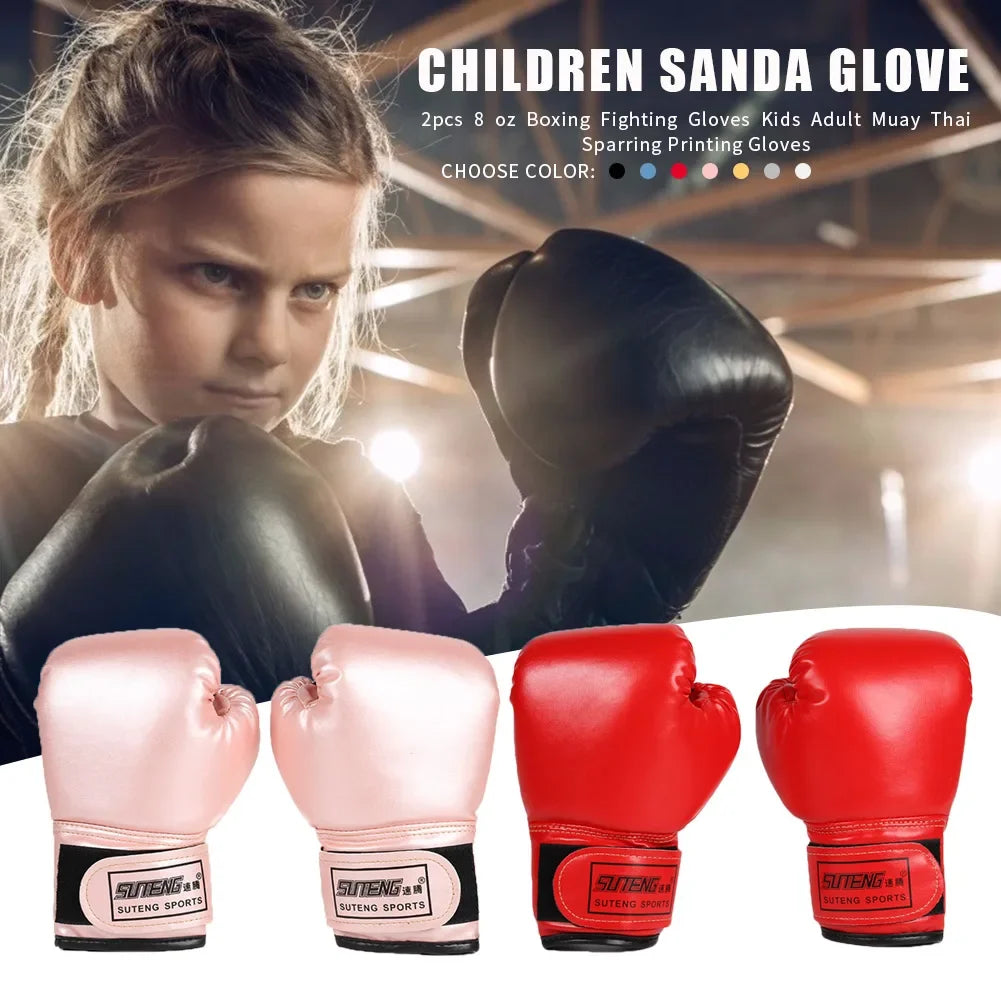 Kids MMA Gloves with Punching Bag Support