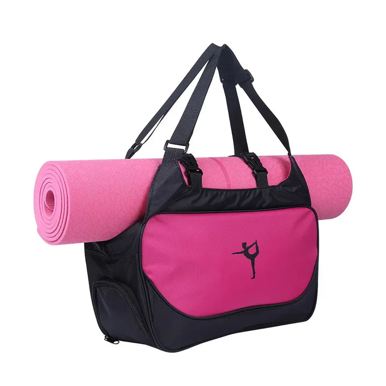 Waterproof Adjustable Gym Bag with Yoga Mat CarrierGym Bag24 Hour Sport