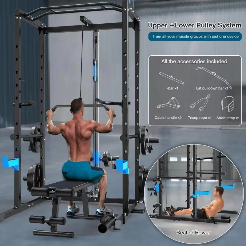 All-in-One Power Rack: The Complete Home Gym Experience