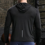 Men's Quick Dry Outdoor Sports Hoodies Activewear Running Tops 24 Hour Sport