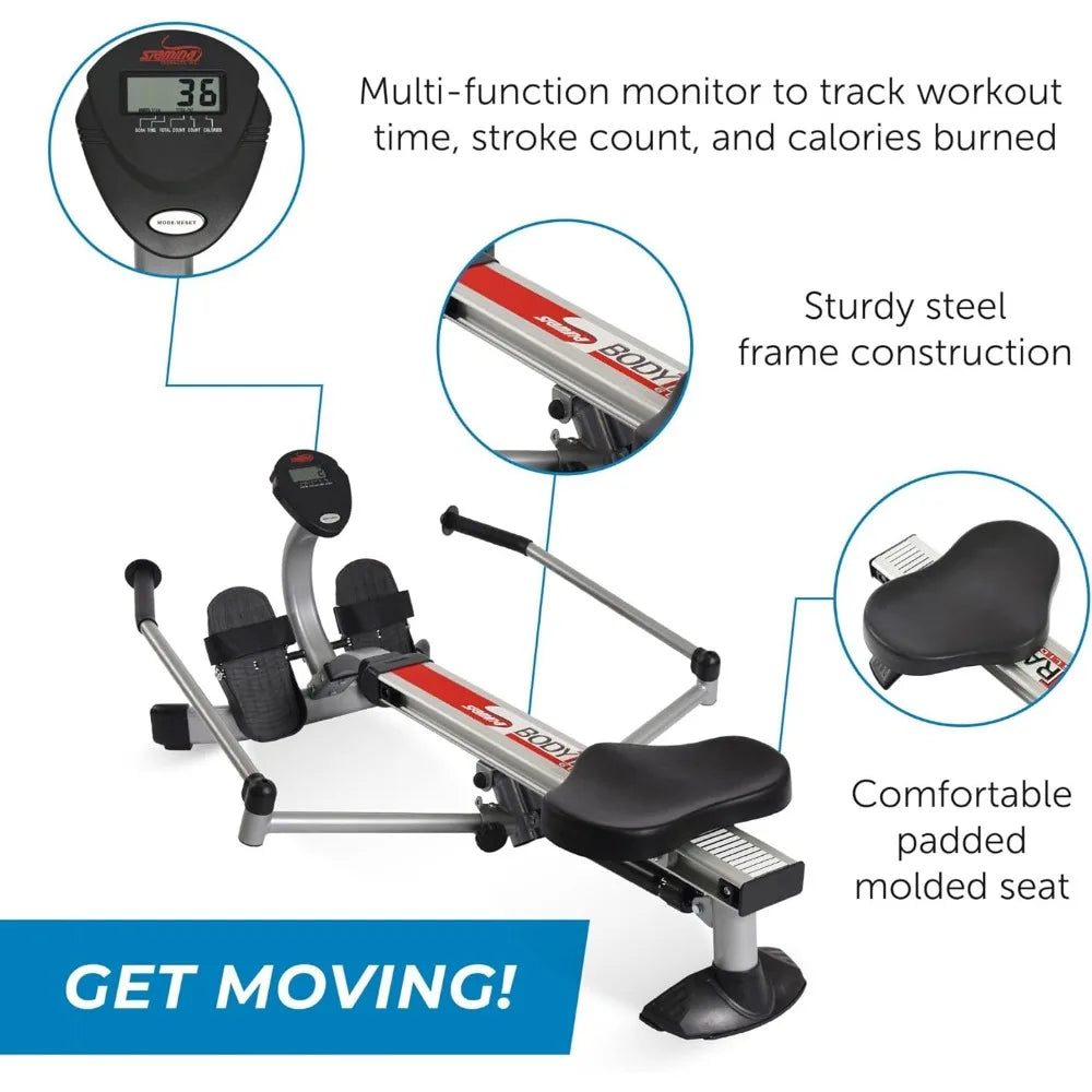 Premium Cardio Rowing Machine for Intense Home Workouts