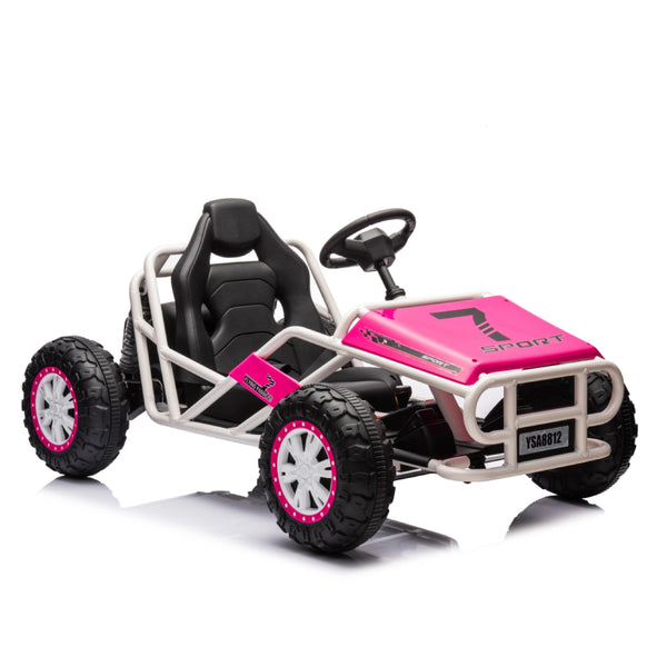 24V Ultimate Go-Kart: A Powerful Ride for Kids 6+







