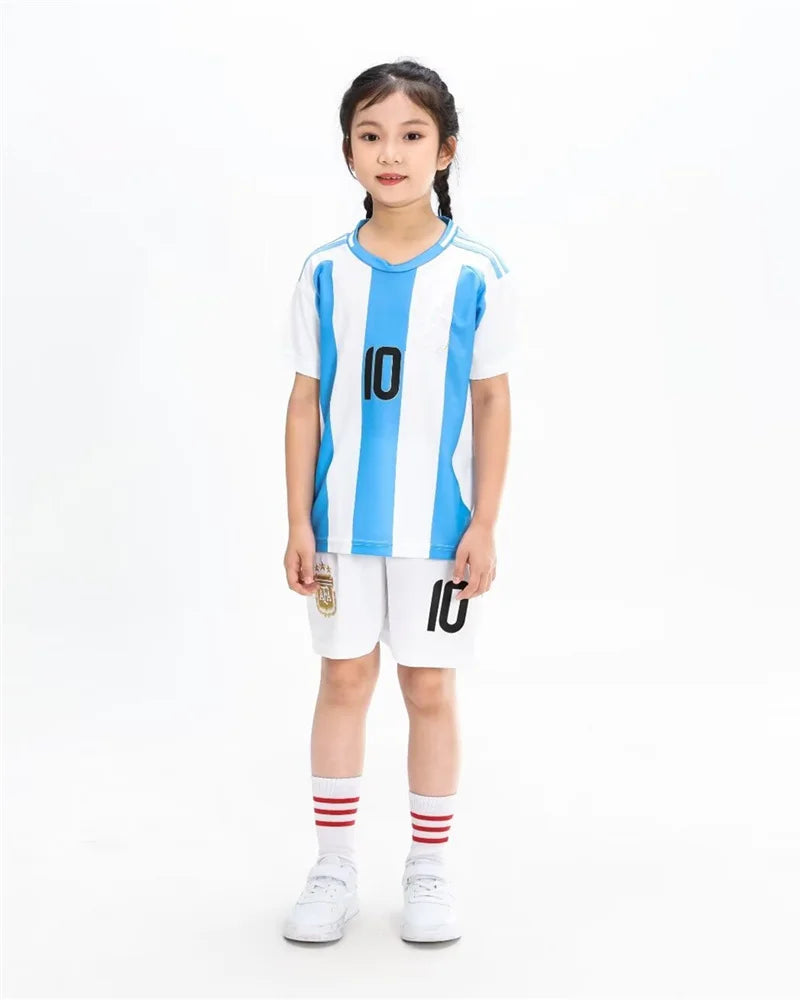 Youth Argentina Soccer Uniforms: Jerseys, Training Wear, and Kits