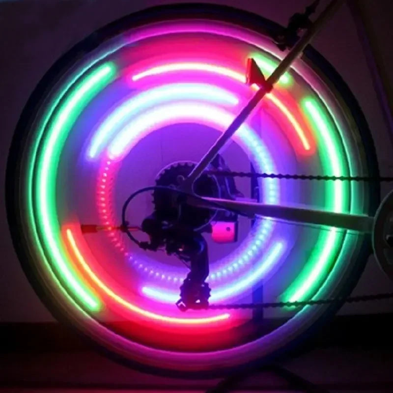 Bicycle Wheel Spoke Light - 3 Modes for Safety