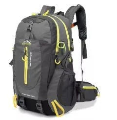Nylon Hiking Backpack with Padded Straps & Waist Belt