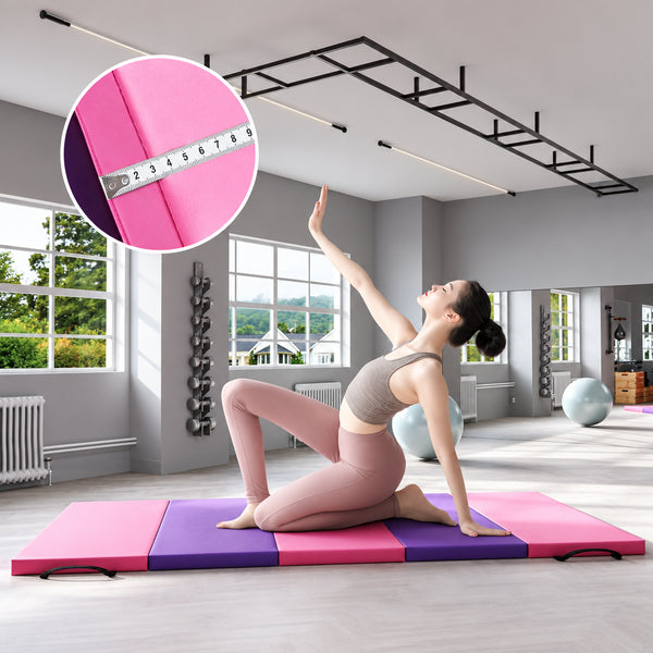 Non-Slip 5-Fold Gymnastics & Yoga Mat