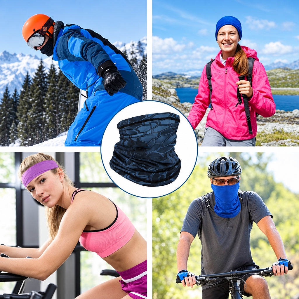 Cooling Ice Silk Sun Protection Bandana for Riding & Sports