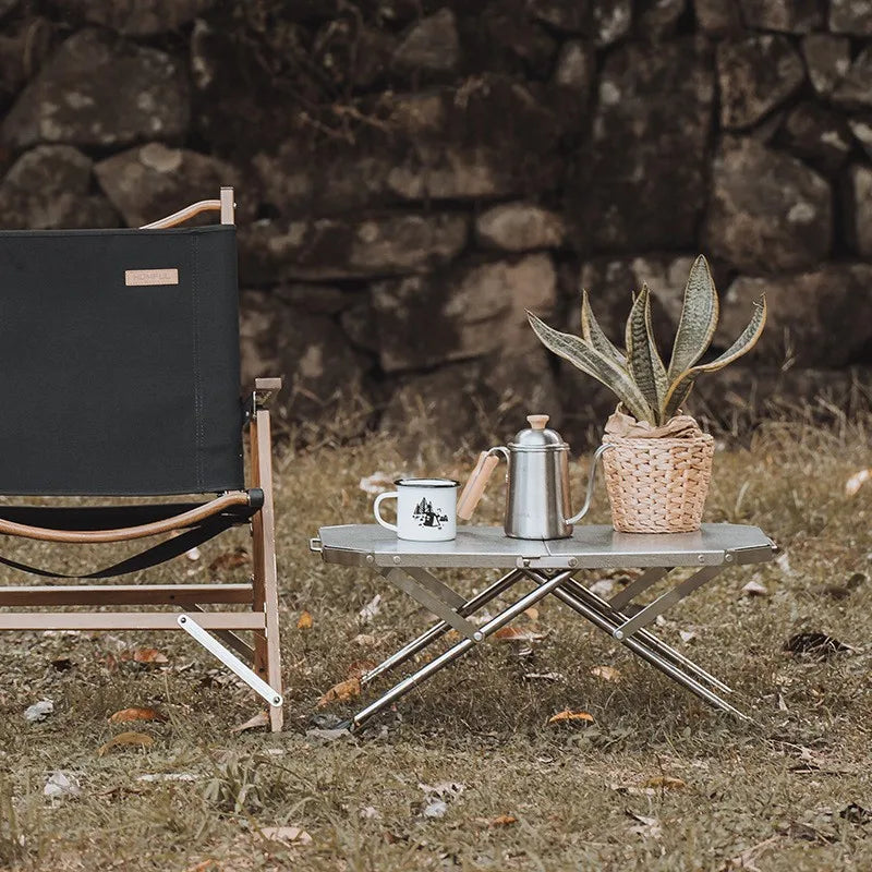 Strong and Sturdy Outdoor Cooking Table