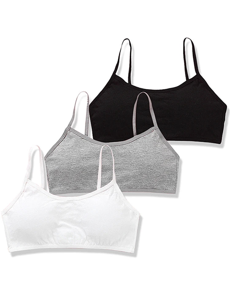 Student Bra Soft Children Sport Vest Girls TeenagerGirl's Sport Bras24 Hour Sport