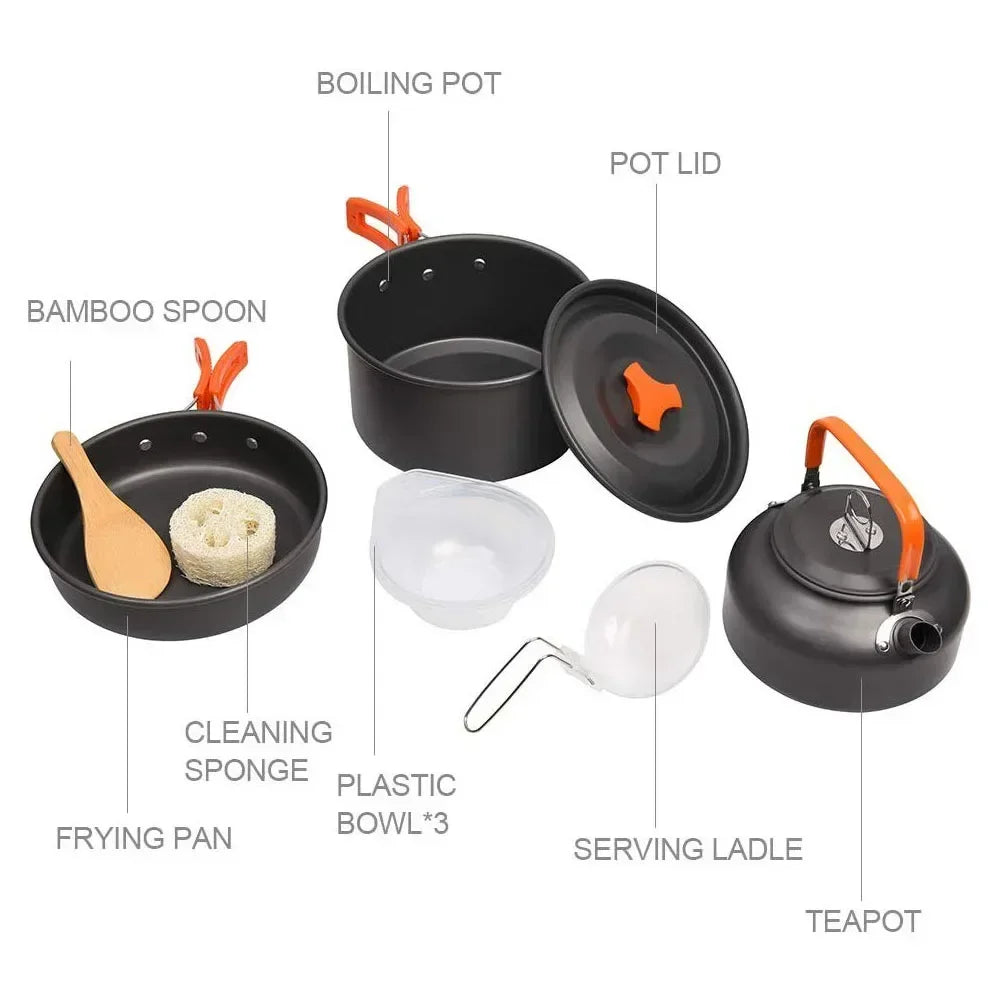 All-in-One Camping Cookware Kit