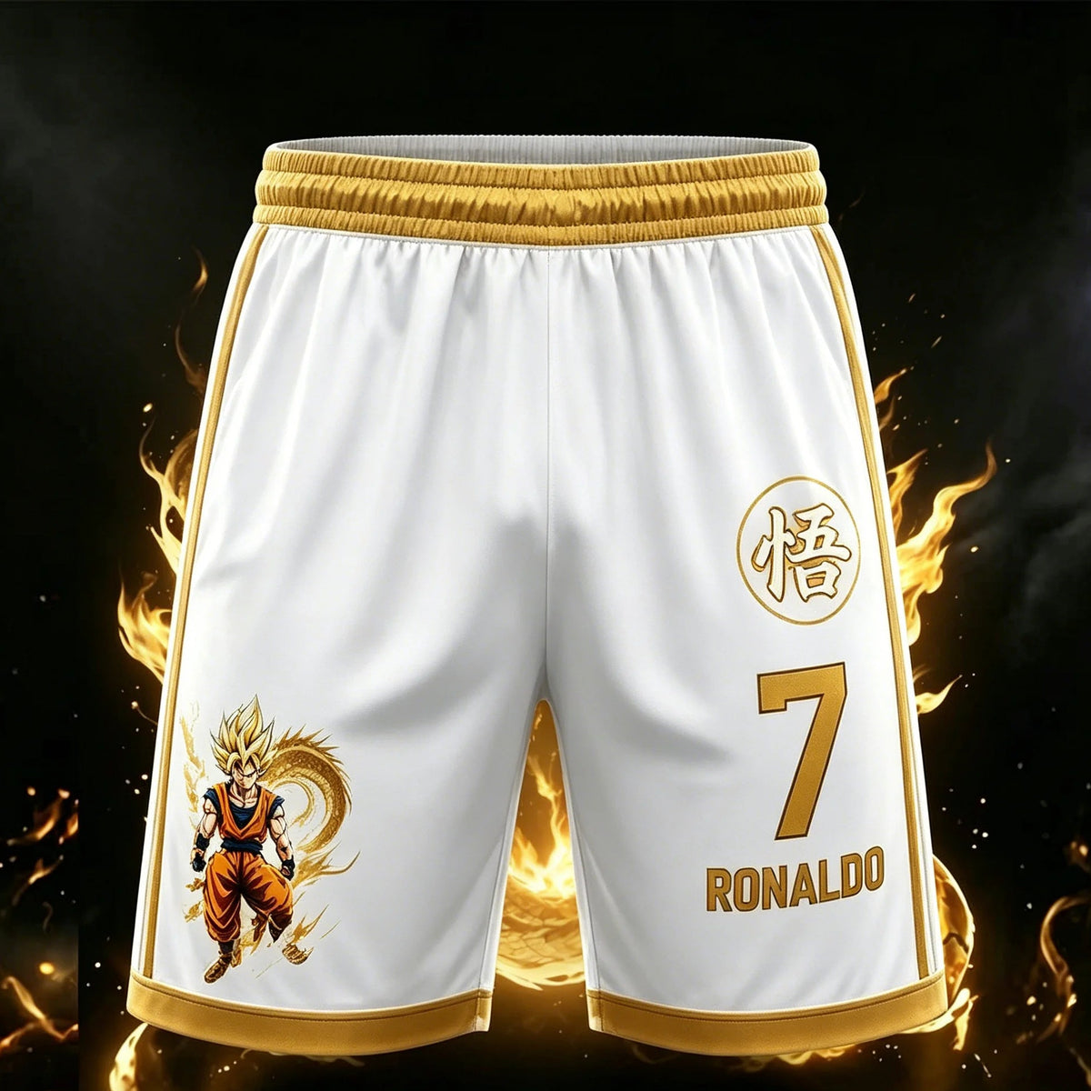 Children's Dragon Ball & Ronaldo Short & T-Shirt Summer Set