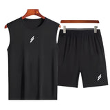 Breathable Mesh Workout Set for Men
