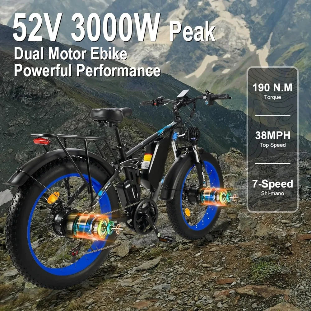 Dual Motor Off-Road E-Bike