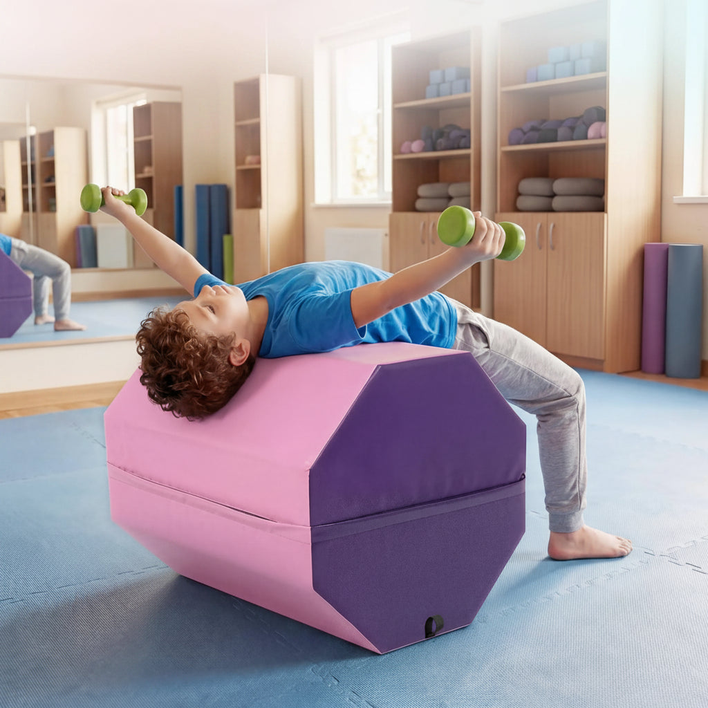 Kids Gymnastics Octagon Mat Tumbling & Backbends