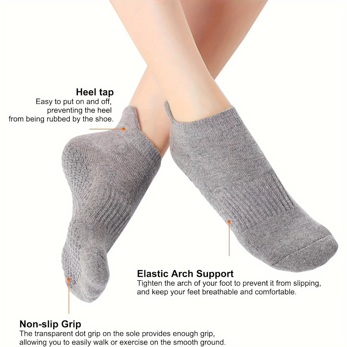 Grippy Pilates Socks for Women