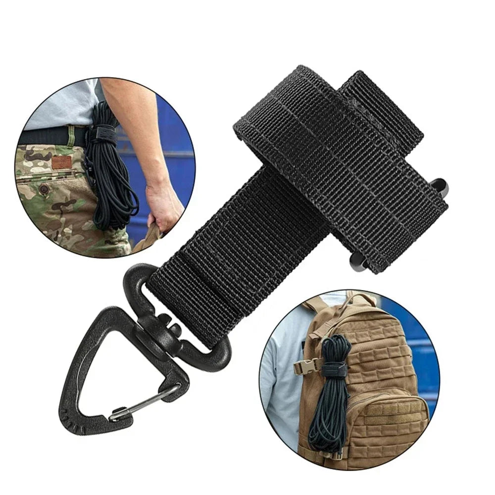 Multi-Functional Nylon Gear Hook for Outdoor Enthusiasts