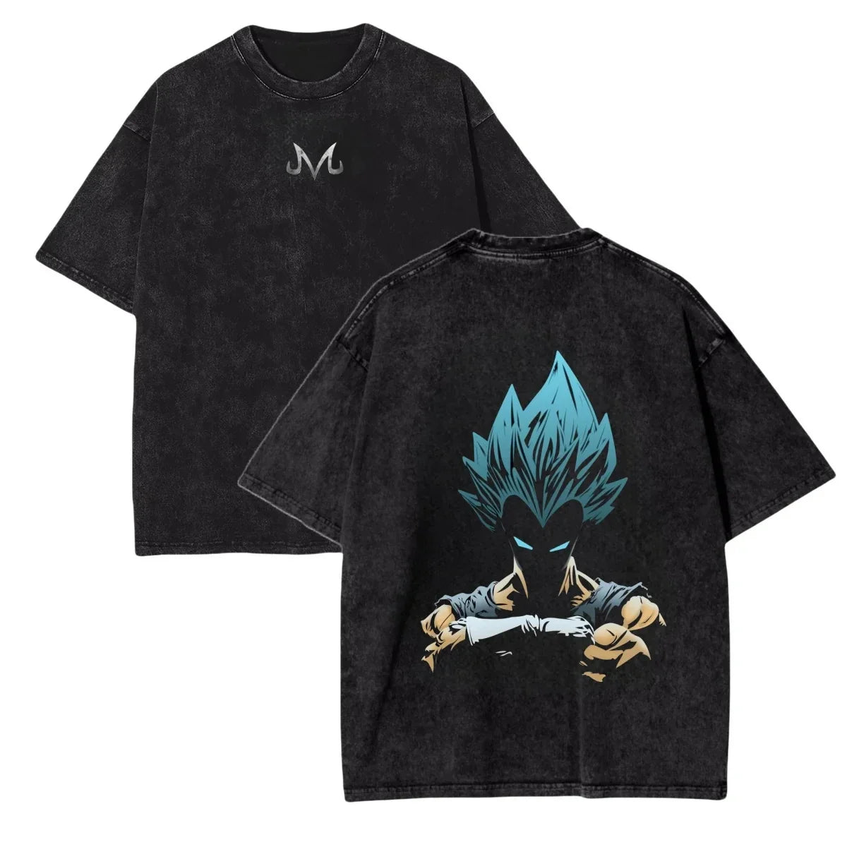 Vintage Dragon Ball Z Vegeta T-Shirt | Men's Harajuku Tee