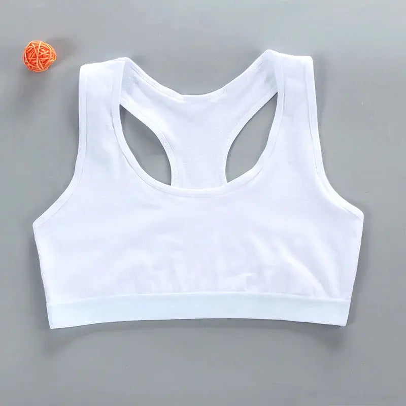 Cotton Training Bras for Growing Girls, Ages 8-18Girl's Sport Bras24 Hour Sport